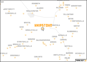 map of Whipstown