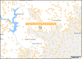 map of Whispering Meadows