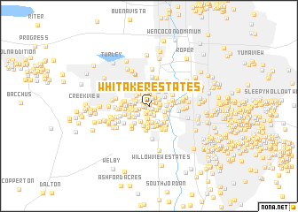 map of Whitaker Estates