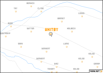 map of Whitby