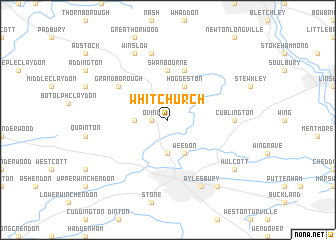 map of Whitchurch