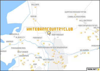map of White Barn Country Club