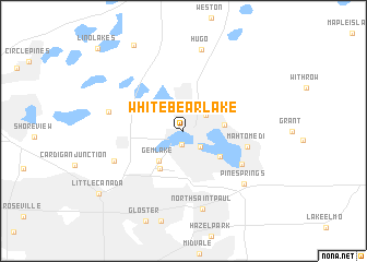 map of White Bear Lake