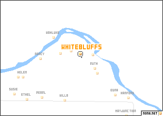 map of White Bluffs