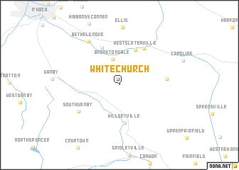 map of White Church