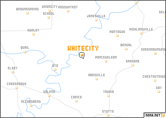 map of White City