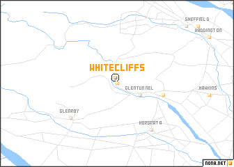 map of Whitecliffs