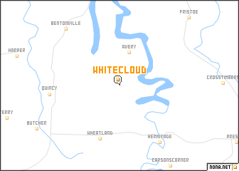 map of White Cloud