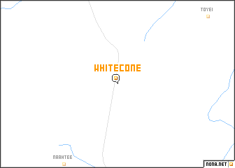 map of White Cone