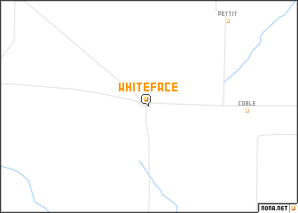 map of Whiteface