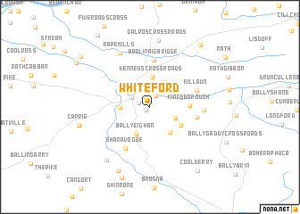 map of Whiteford