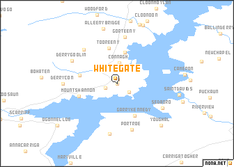 map of Whitegate