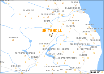 map of White Hall