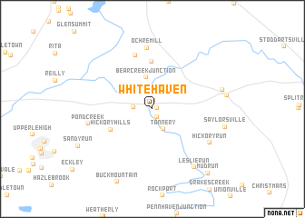map of White Haven