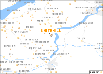 map of Whitehill