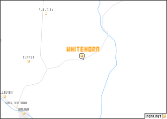 map of Whitehorn