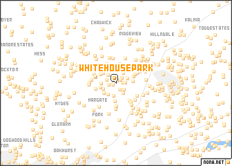 map of White House Park
