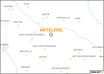 map of White Level