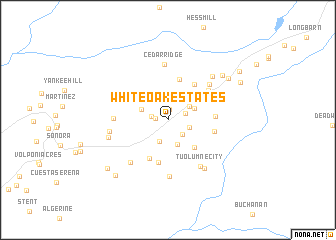 map of White Oak Estates