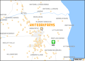 map of White Oak Farms