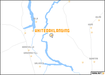 map of White Oak Landing