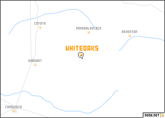 map of White Oaks