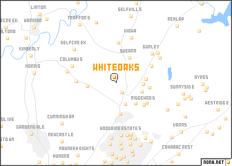 map of White Oaks