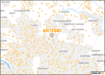 map of White Oak