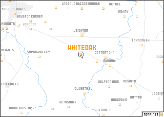 map of Whiteoak