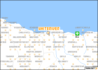 map of White River