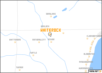 map of White Rock