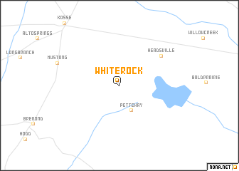 map of White Rock