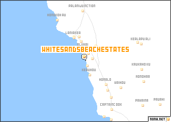 map of White Sands Beach Estates