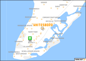 map of Whitesboro