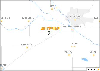 map of Whiteside