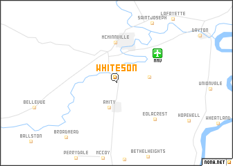 map of Whiteson