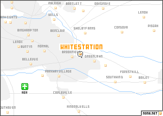 map of White Station