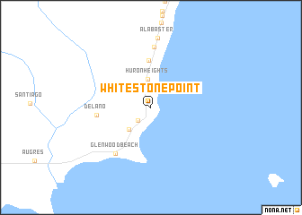 map of Whitestone Point