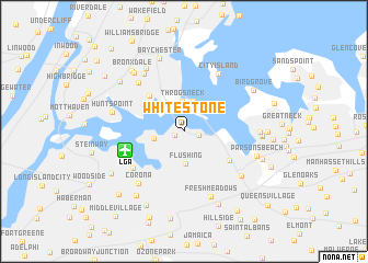 map of Whitestone