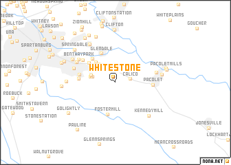 map of White Stone