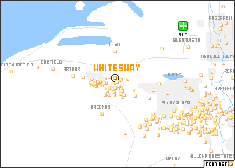 map of Whites Way