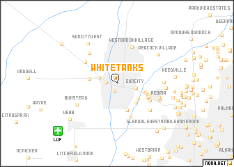 map of White Tanks