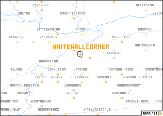 map of Whitewall Corner