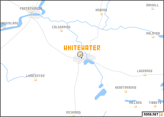 map of Whitewater