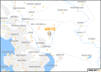 map of White