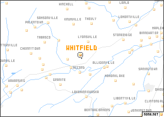 map of Whitfield