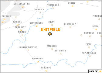 map of Whitfield