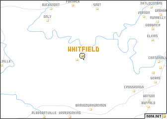 map of Whitfield