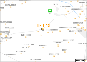 map of Whiting