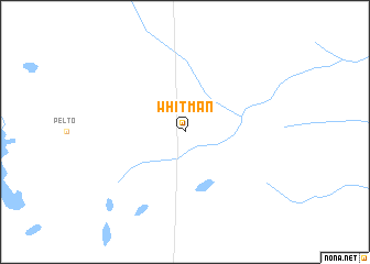 map of Whitman